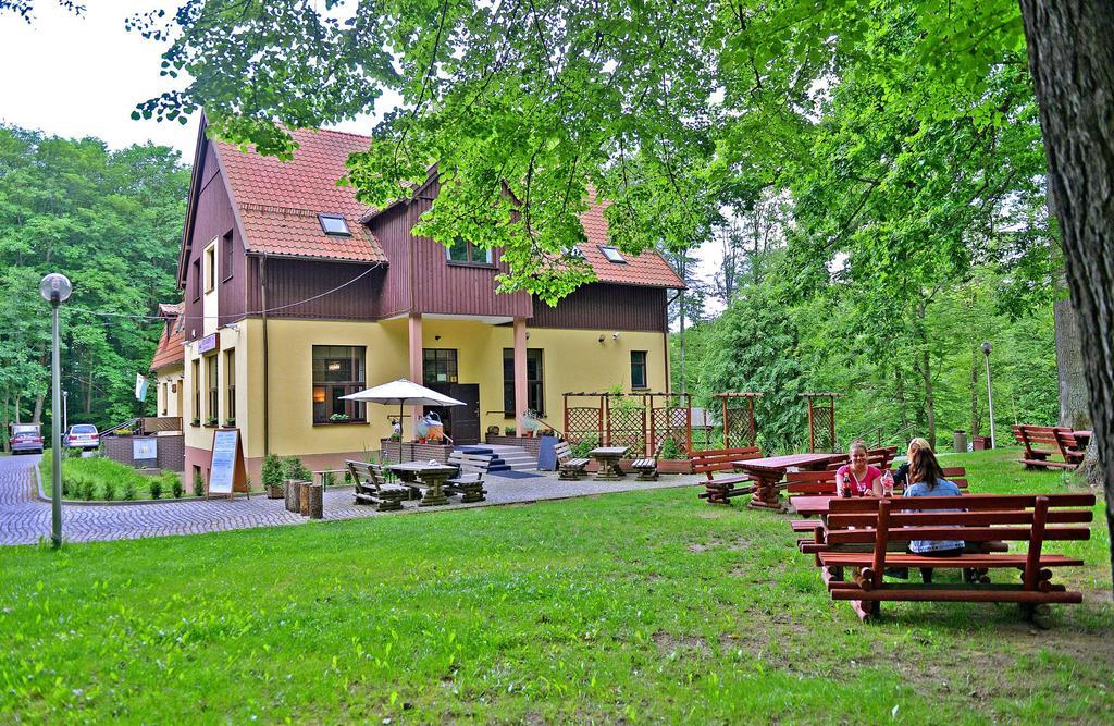 Hôtel Willa Strzelnica à Kościerzyna Extérieur photo